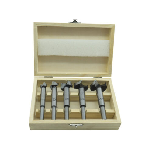 Set Kit 5 Frese Fresa Punte Per Pantografo Verticale Legno 8mm 15/20//25/30/35