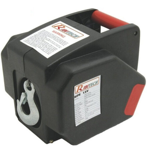 Verricello Argano Elettrico 12 Volt Paranco Ribimex Ribitech Con Telecomando