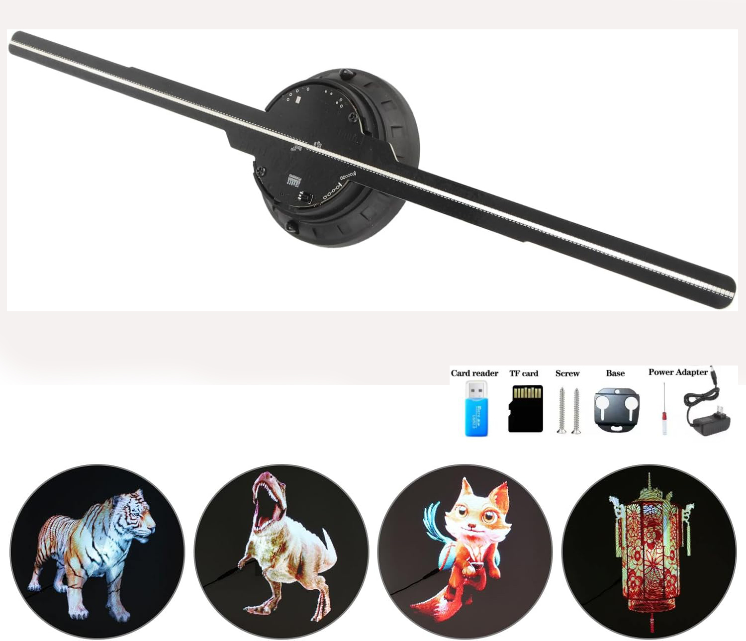 PROIETTORE OLOGRAFICO LASER 3D WIRELESS - immagine 2