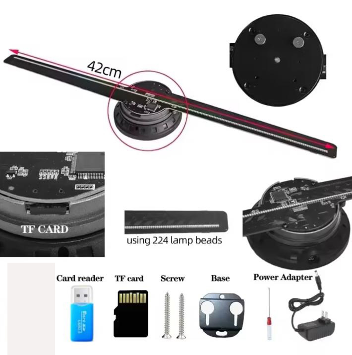 PROIETTORE OLOGRAFICO LASER 3D WIRELESS - immagine 5