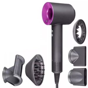 ASCIUGACAPELLI SUPERSONIC 1500W CON 5 ACCESSORI