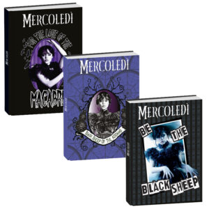 DIARIO SCUOLA 12 MESI SEVEN – MERCOLEDÌ ADDAMS – COPERTINA RIGIDA, DESIGN UFFICIALE, IDEALE PER SCUOLA MEDIA E SUPERIORE