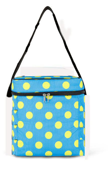 BORSA TERMICA 12 LITRI – COMPATTA, LEGGERA E ISOLANTE – IDEALE PER PRANZO, PICNIC, SPIAGGIA, VIAGGI E UFFICIO – 27X23X17 CM-COLORAZIONI CASUALI