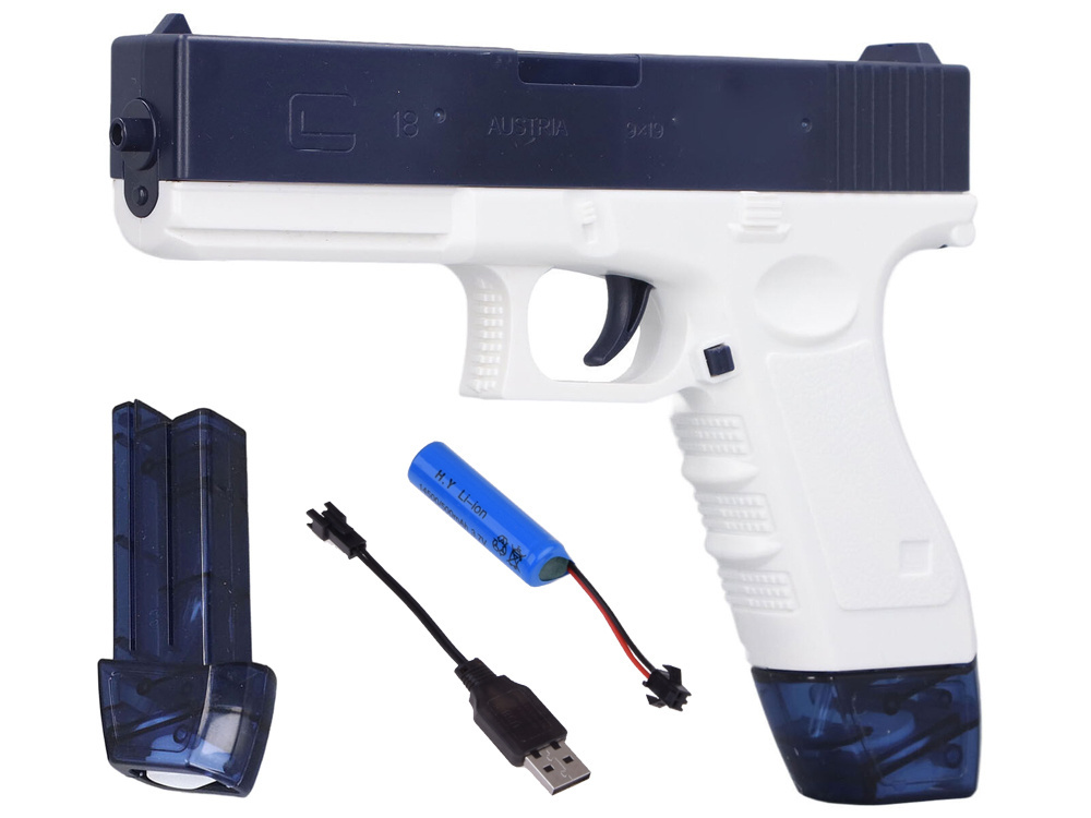 PISTOLA AD ACQUA ELETTRICA GIOCATTOLO – MODELLO GLOCK CON BATTERIA RICARICABILE