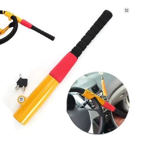 BLOCCA VOLANTE BASEBALL PER AUTO ANTIFURTO MECCANICO IMPEDISCE LA ROTAZIONE UNIVERSALE CON SERRATURA MORBIDA PLASTICA