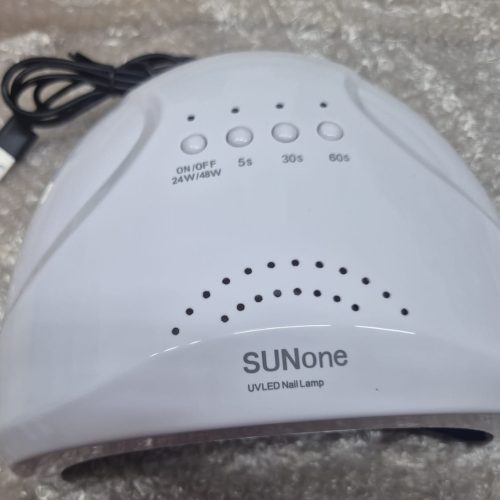 NEW SUN ONE 48W LAMPADA PER UNGHIE UV LED 3 TIMER CARICA USB