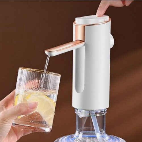 DISTRIBUTORE D’ACQUA ELETTRICO PIEGHEVOLE CON POMPA USB RICARICABILE